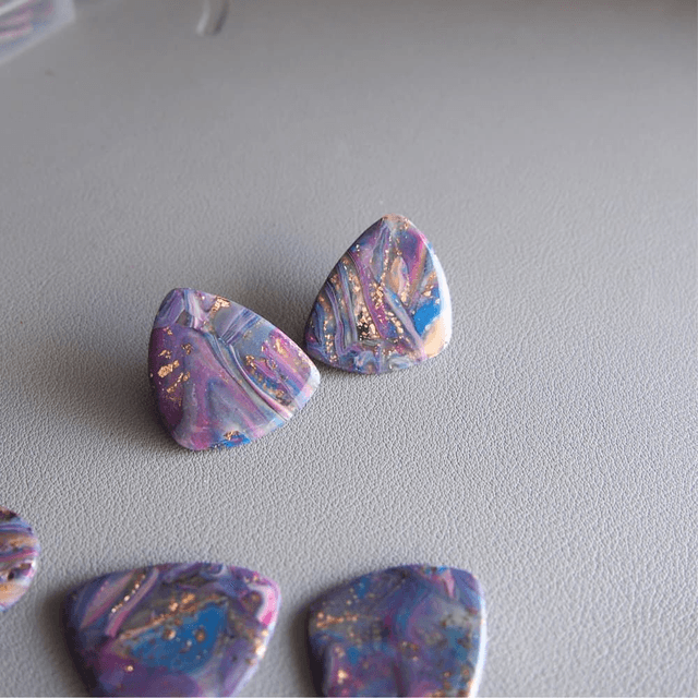 Boucles d’oreilles Galaxie Pastel