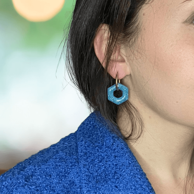 Boucles créoles Éclat Coloré