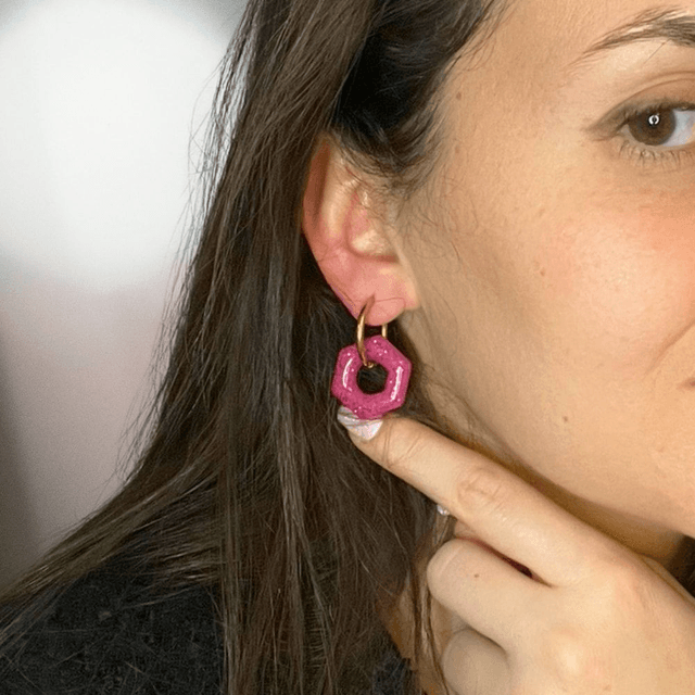 Boucles créoles Éclat Coloré