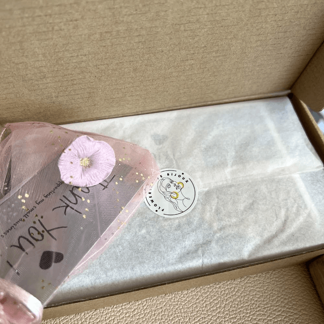 Bague femme fleur rose