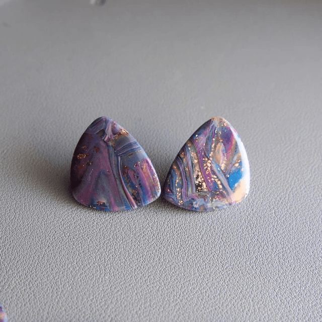 Boucles d’oreilles Galaxie Pastel