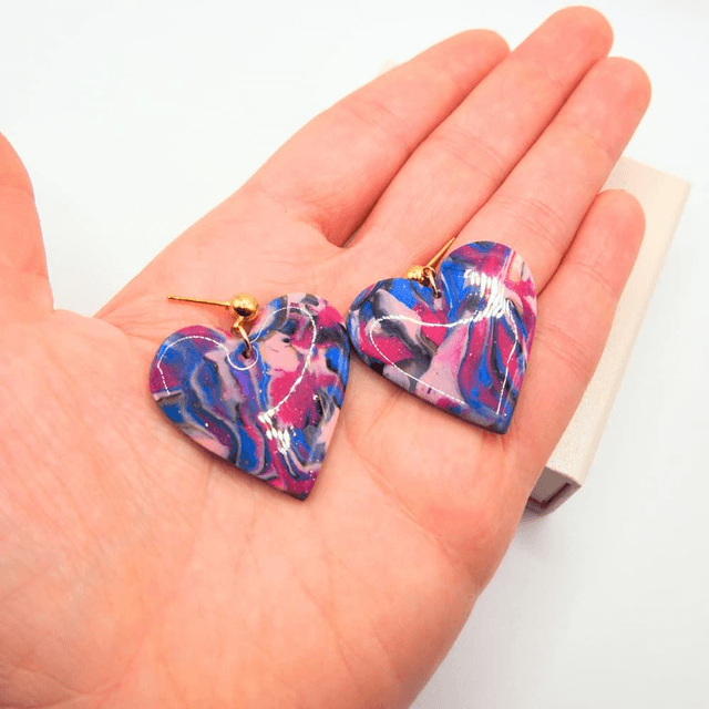 Boucles d’oreilles Cœur Évasion