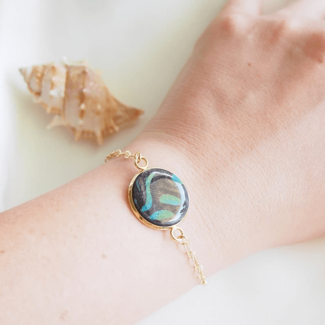 Bracelet fond marin