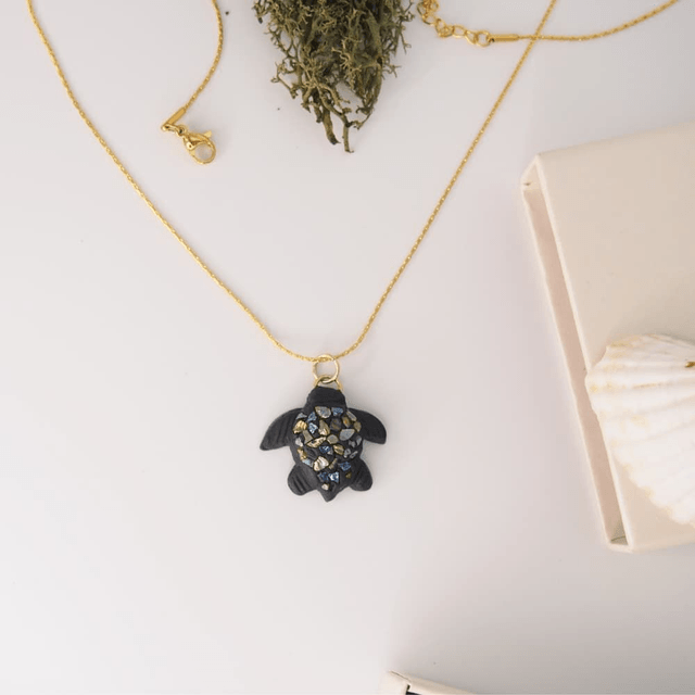 Collier Tortue irisée